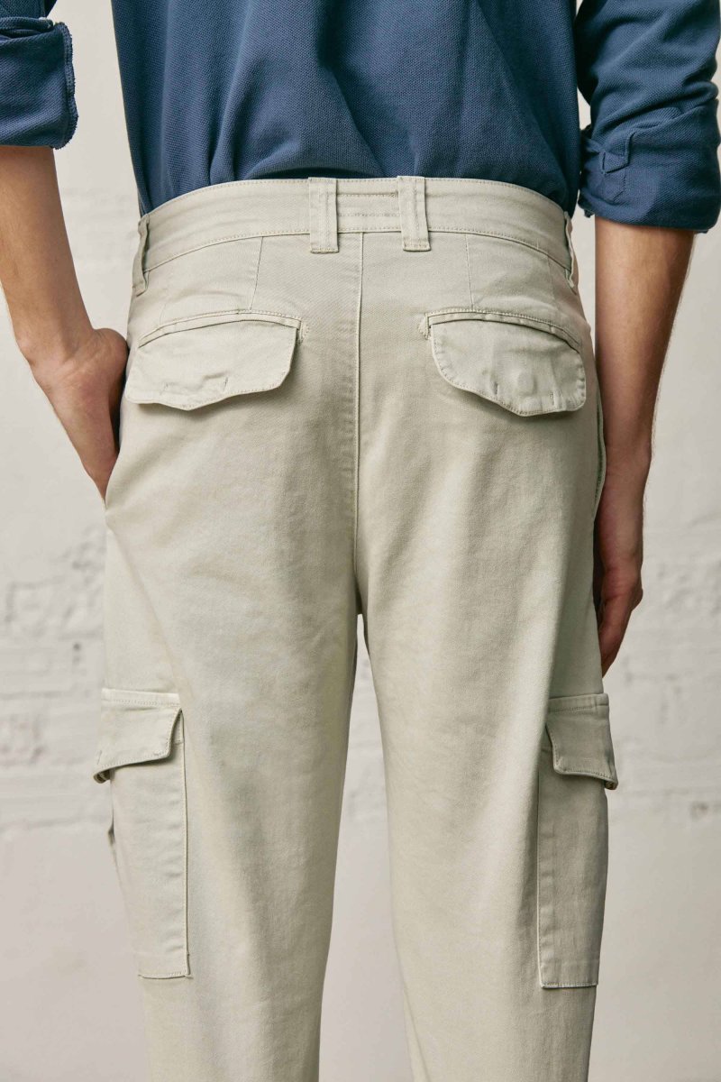 Pantalón Cargo - Piedra Claro - Imagen 3