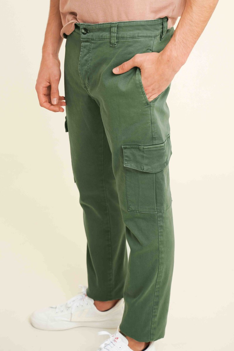 Pantalón Cargo - Verde