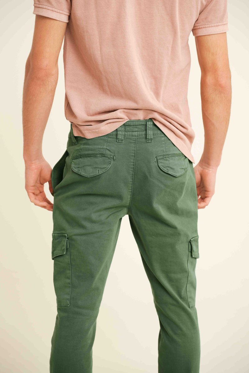 Pantalón Cargo - Verde - Imagen 3