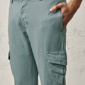 Pantalón Cargo - Verde Mar