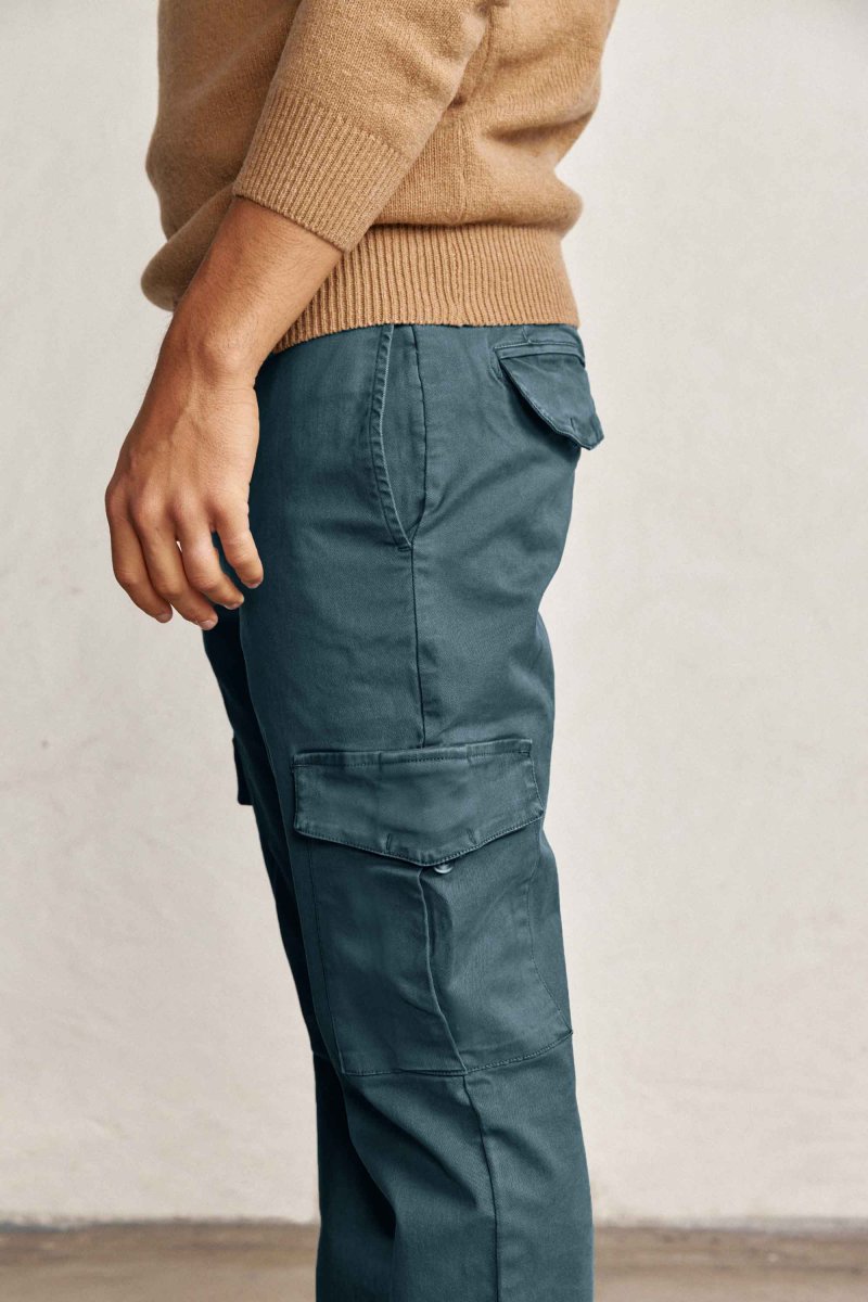 Pantalón Cargo - Verde Petróleo