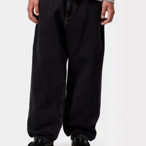 Pantalón CARHARTT WIP AARON - Black Stone Washed