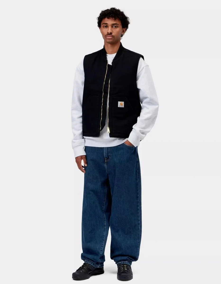 Pantalón CARHARTT WIP AARON - Blue Stone Washed - Imagen 3
