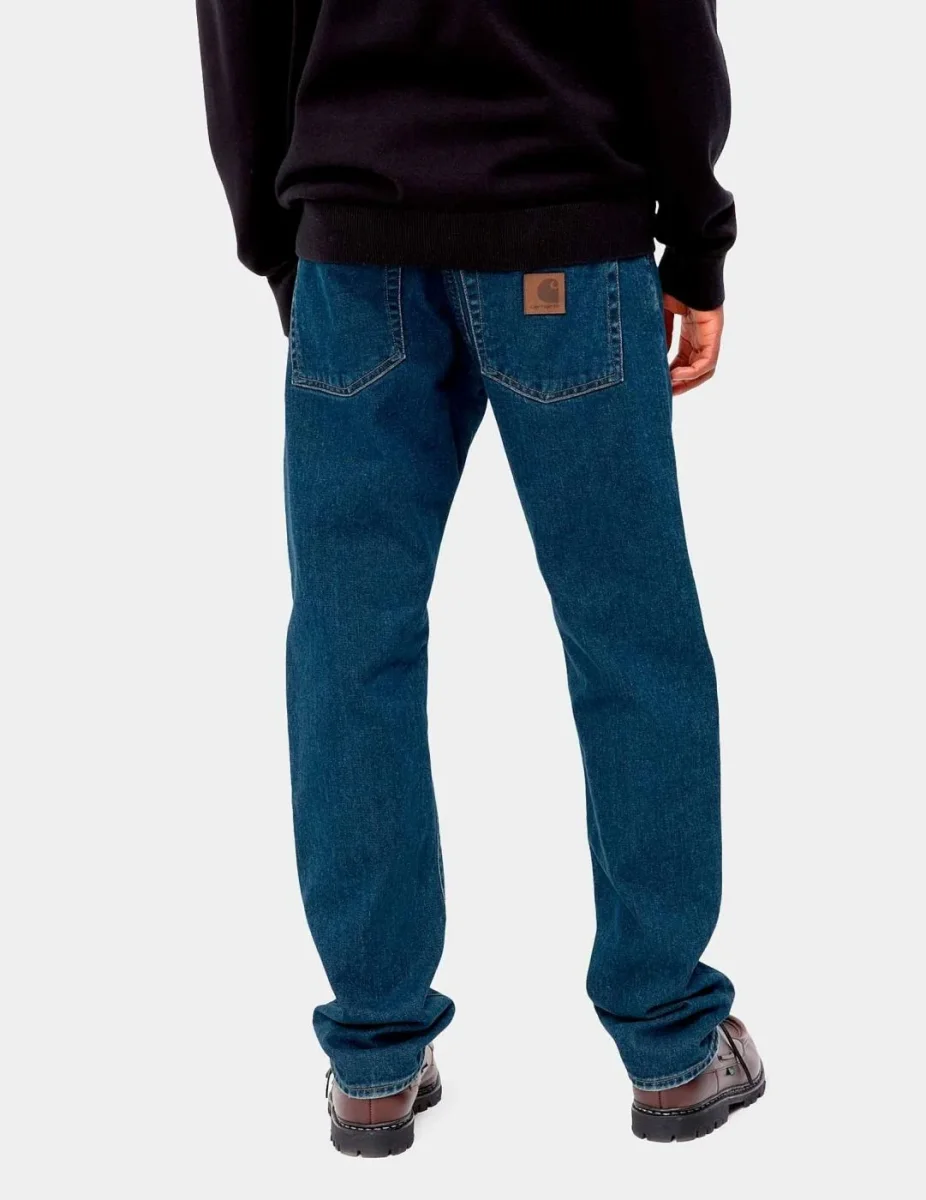 Pantalón CARHARTT WIP KLONDIKE - Blue Stone - Imagen 3