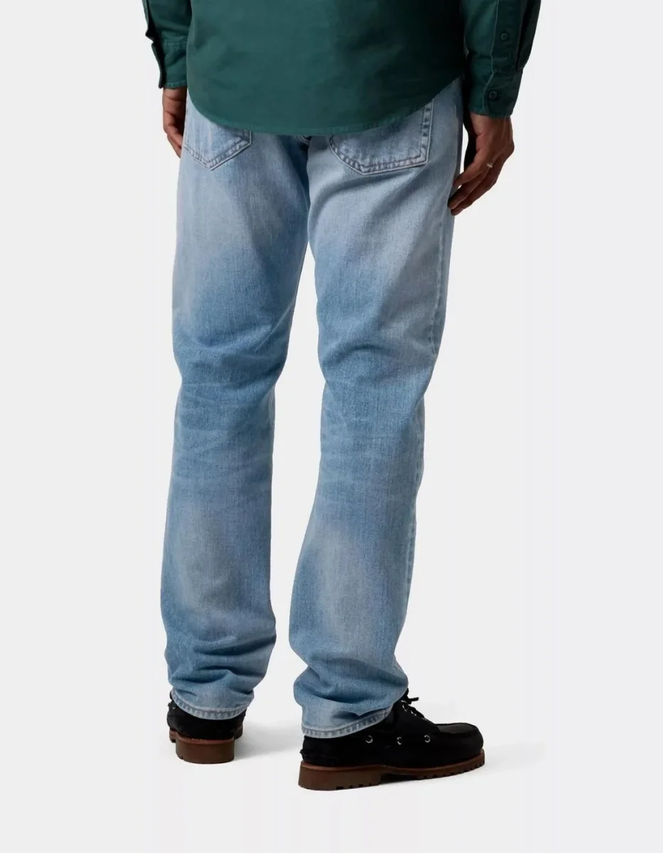 Pantalón CARHARTT WIP KLONDIKE - Blue Light - Imagen 3
