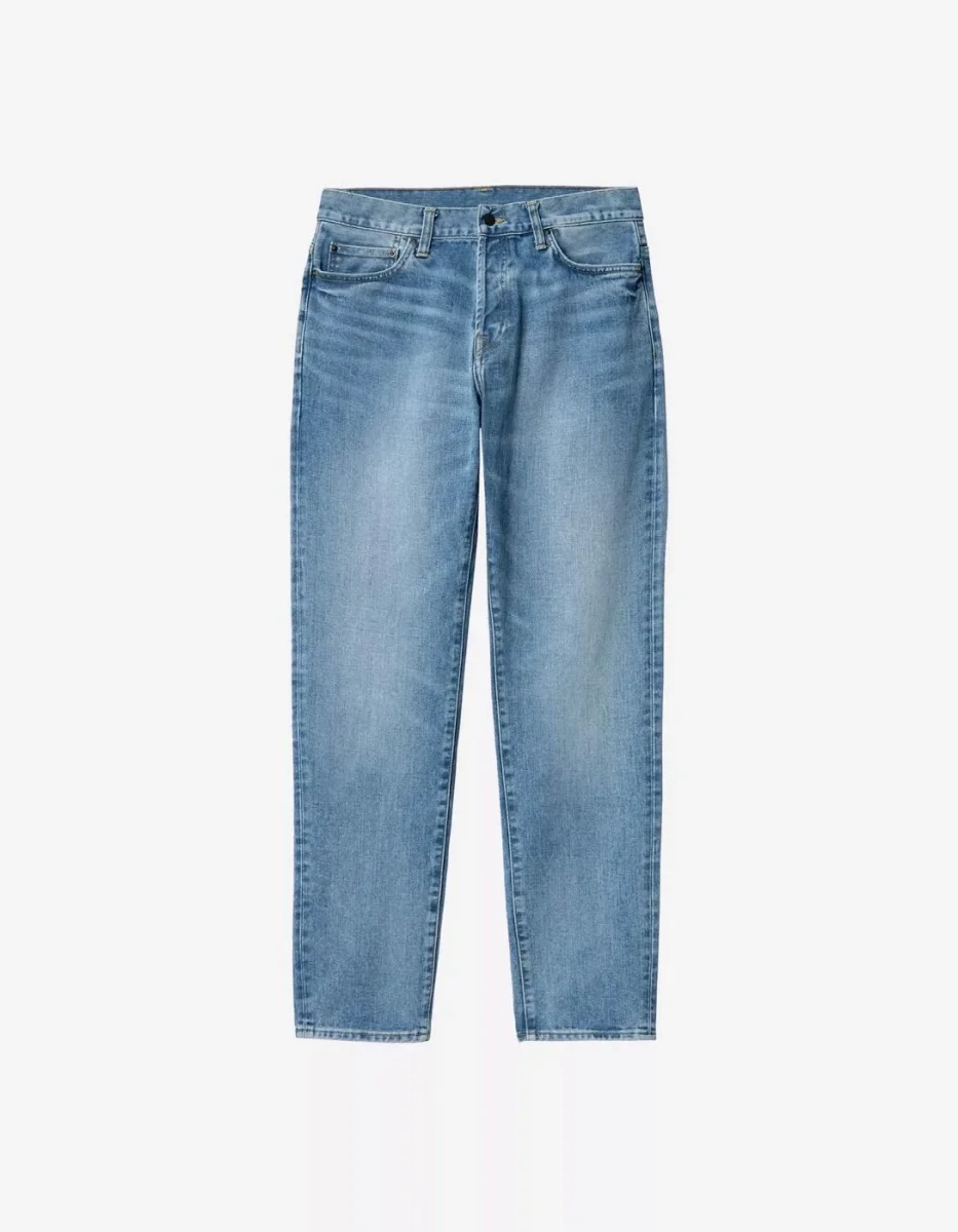 Pantalón CARHARTT WIP KLONDIKE - Blue Light - Imagen 6