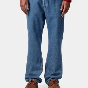 Pantalón CARHARTT WIP NOLAN - Blue Heavy Stone