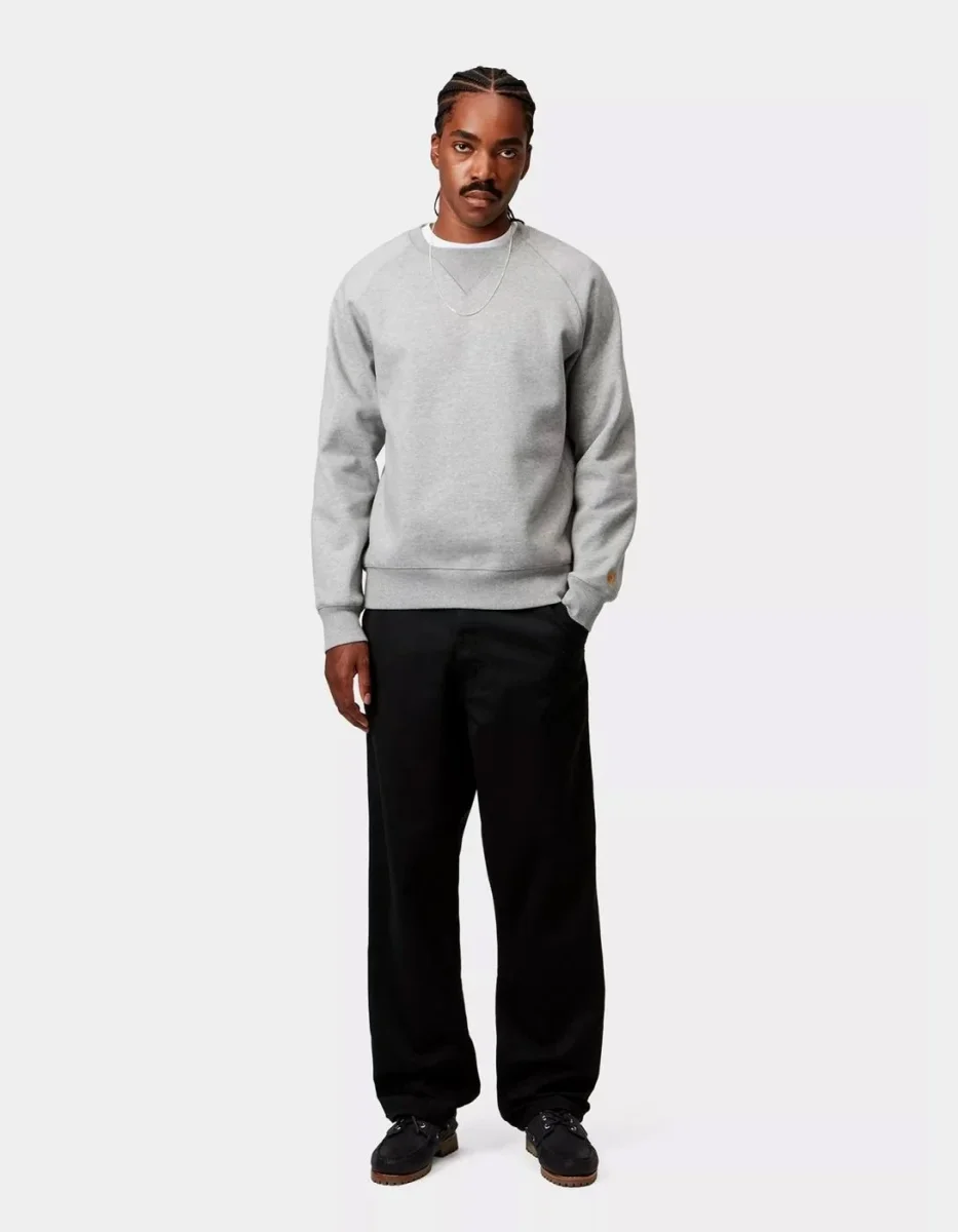 Pantalón CARHARTT WIP SIMPLE - Black Rinsed - Imagen 5