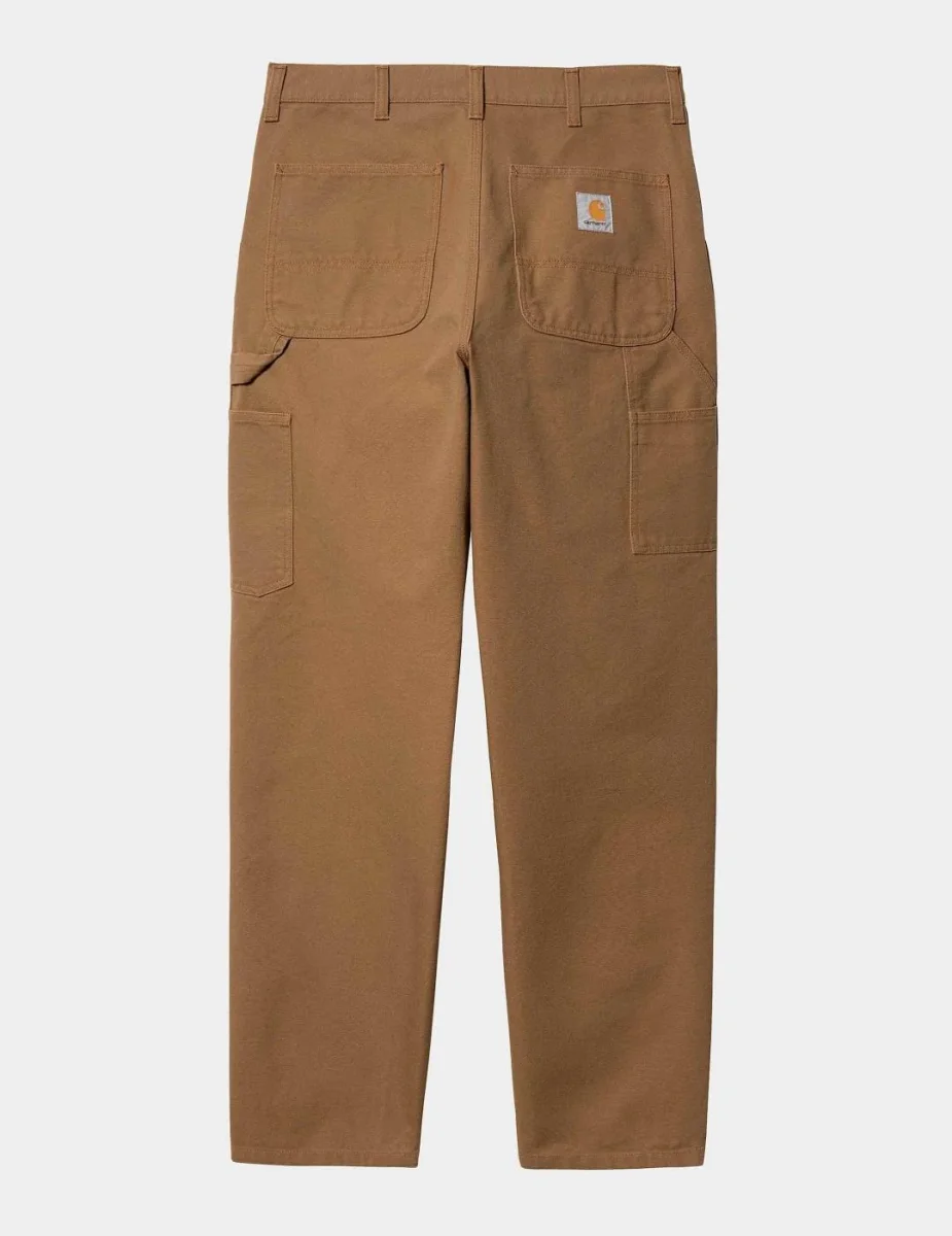 Pantalón CARHARTT WIP SINGLE KNEE - Hamilton Brown Rigid - Imagen 7