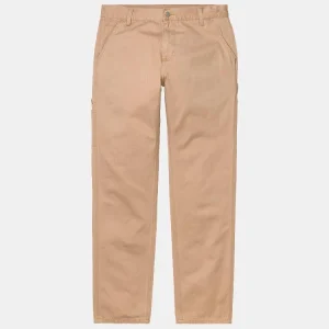 Pantalón CARHARTT WIP SINGLE KNEE - Dusty H Brown