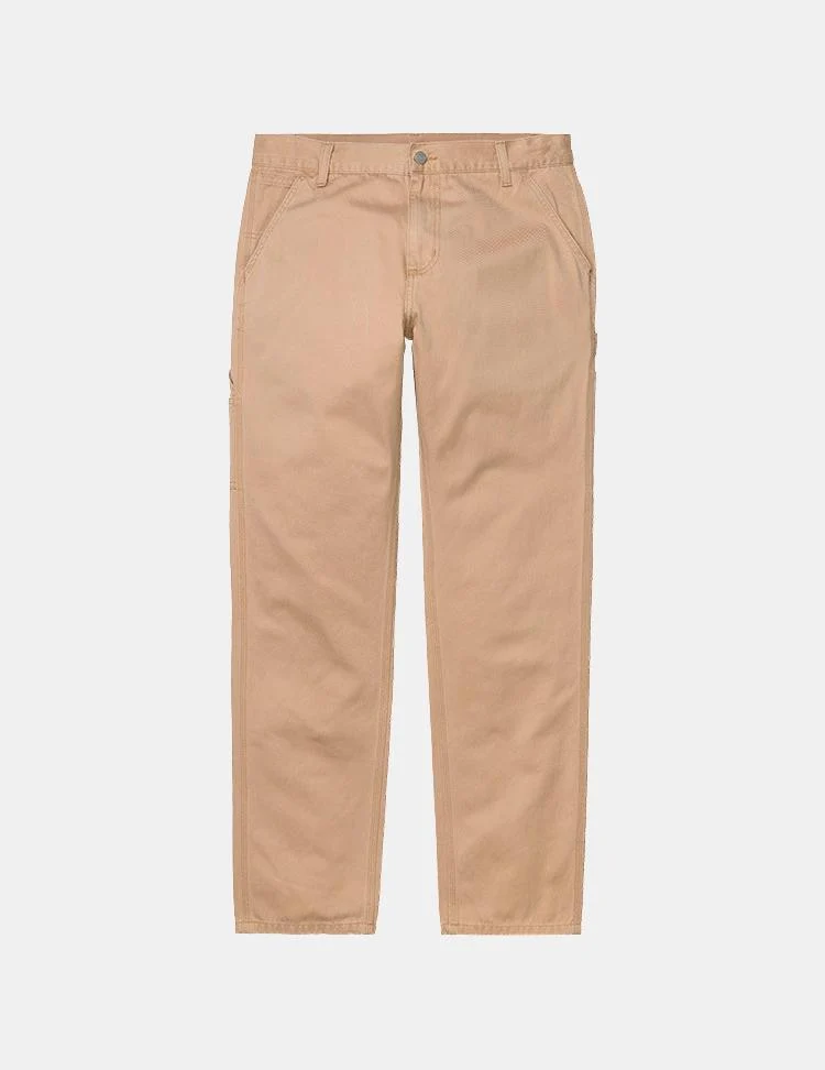 Pantalón CARHARTT WIP SINGLE KNEE - Dusty H Brown - Imagen 2