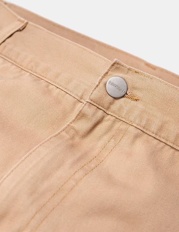 Pantalón CARHARTT WIP SINGLE KNEE - Dusty H Brown - Imagen 4