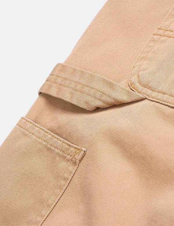 Pantalón CARHARTT WIP SINGLE KNEE - Dusty H Brown - Imagen 6