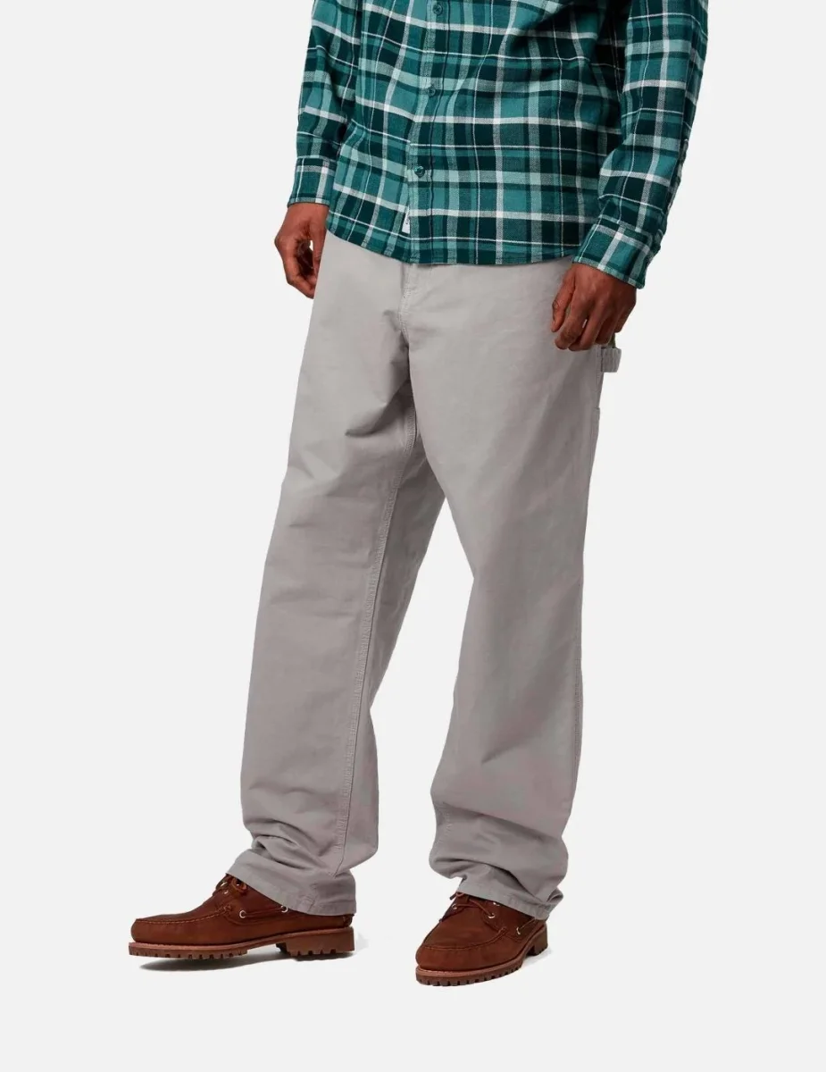 Pantalón CARHARTT WIP SINGLE KNEE - Yosemite - Imagen 4