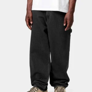 Pantalón CARHARTT WIP SINGLE KNEE - Black Stone