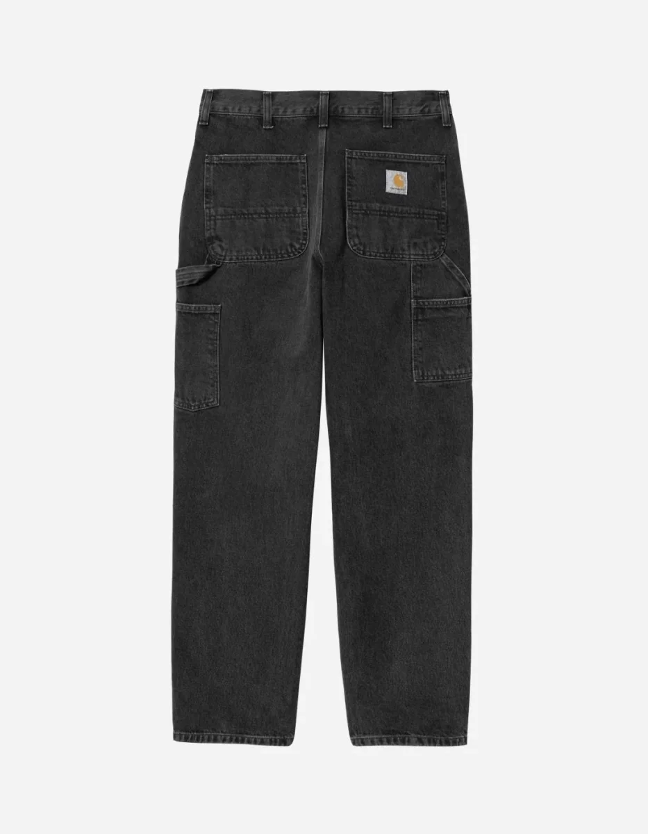 Pantalón CARHARTT WIP SINGLE KNEE - Black Stone - Imagen 7