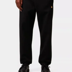 Pantalón Chándal CARHARTT WIP CHASE SWEAT - Black / Gold