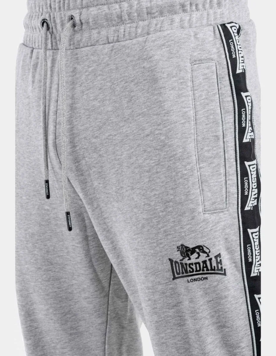Pantalón Chándal LONSDALE GRUTNESS - Marl Grey/Black/White - Imagen 5