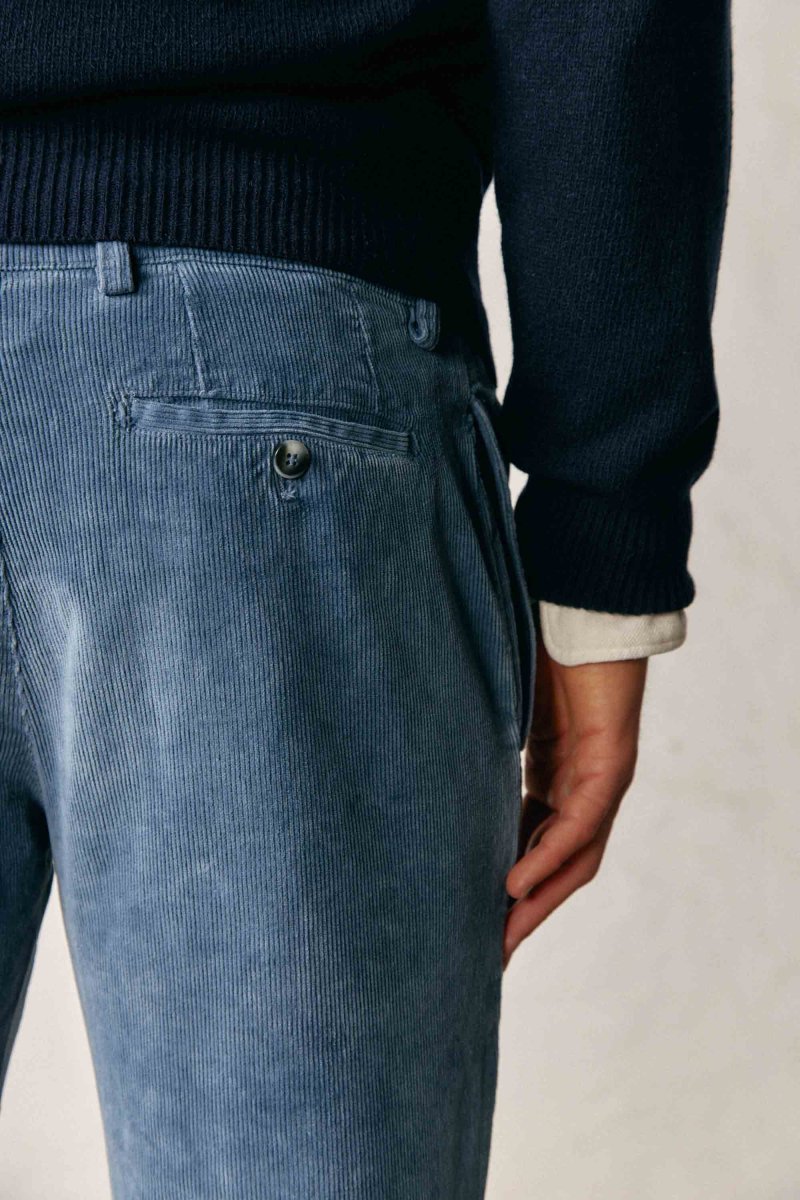 Pantalón Chino Micropana - Azul Petróleo - Imagen 3