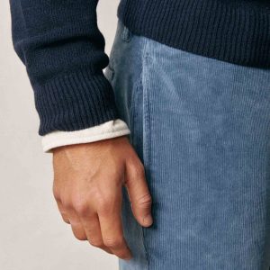 Pantalón Chino Micropana - Azul Petróleo