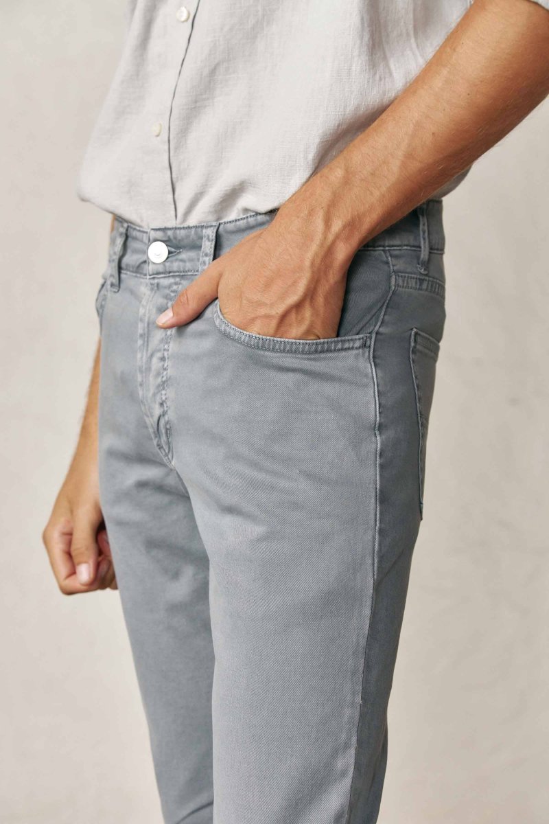 Pantalón Cinco Bolsillos - Gris