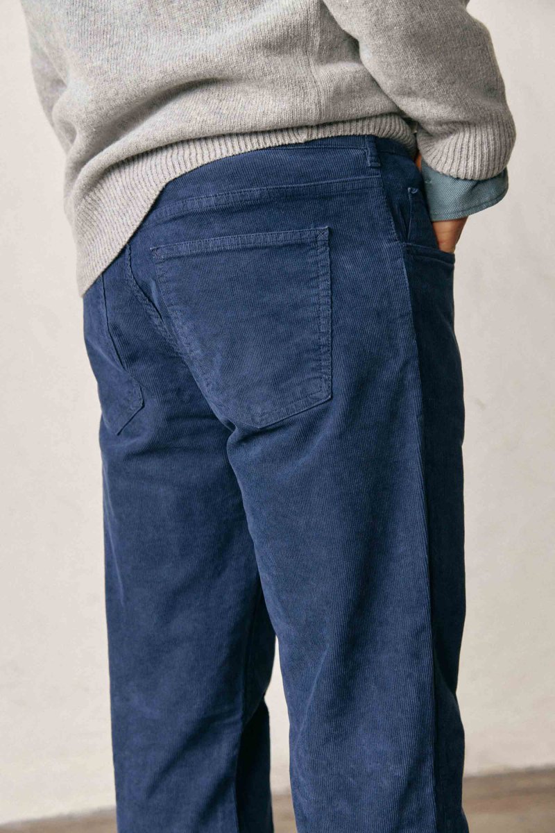Pantalón Cinco Bolsillos Micropana - Azul Marino - Imagen 3