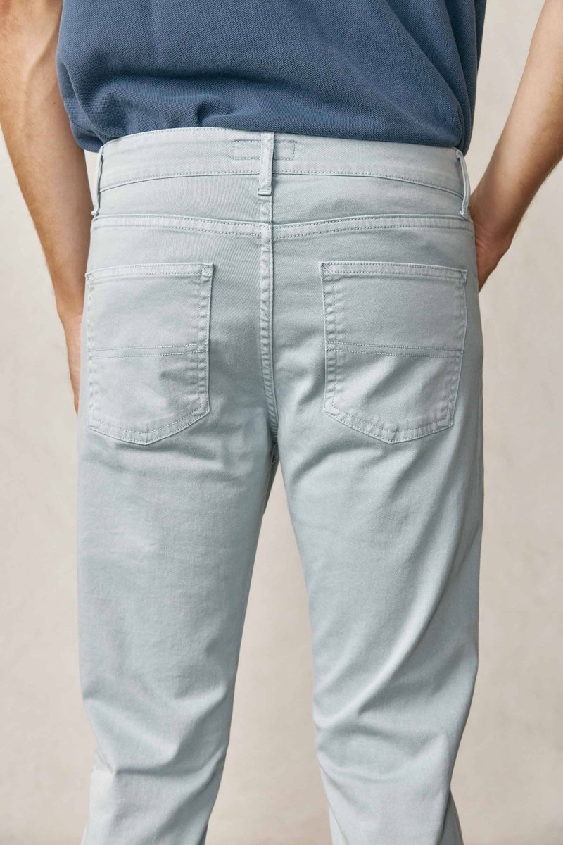 Pantalón Cinco Bolsillos - Verde Agua - Imagen 3