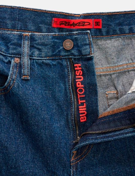 Pantalón DC SHOES WORKER RELAXED - Indigo Dark - Imagen 4