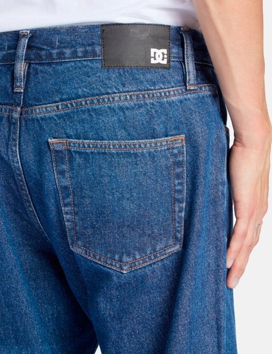 Pantalón DC SHOES WORKER RELAXED - Indigo Dark - Imagen 5