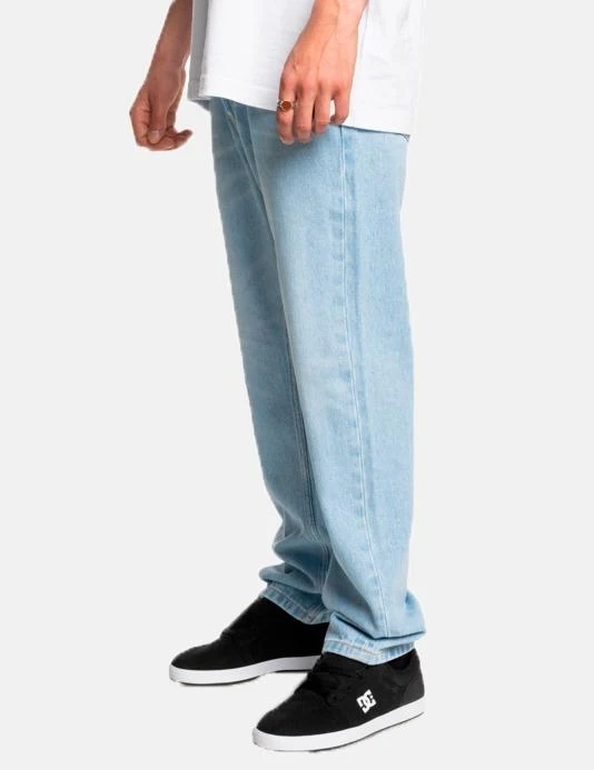 Pantalón DC SHOES WORKER STRAIGHT - Indigo Light - Imagen 3