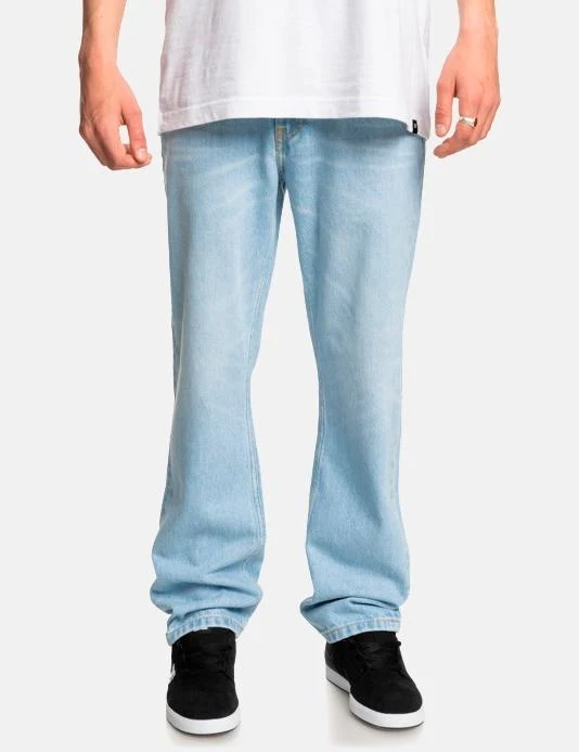Pantalón DC SHOES WORKER STRAIGHT - Indigo Light - Imagen 5