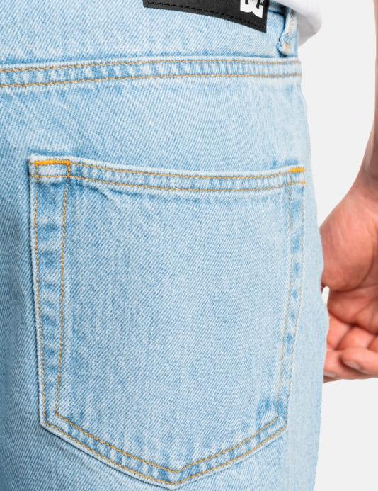 Pantalón DC SHOES WORKER STRAIGHT - Indigo Light - Imagen 7
