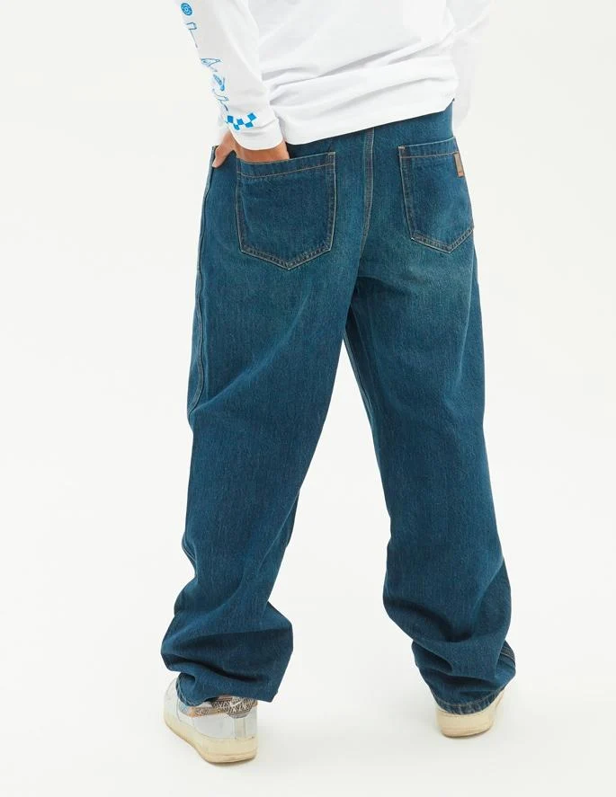 Pantalón HYDROPONIC WISDOM - Dark used Denim - Imagen 3