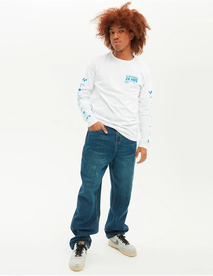 Pantalón HYDROPONIC WISDOM - Dark used Denim - Imagen 4