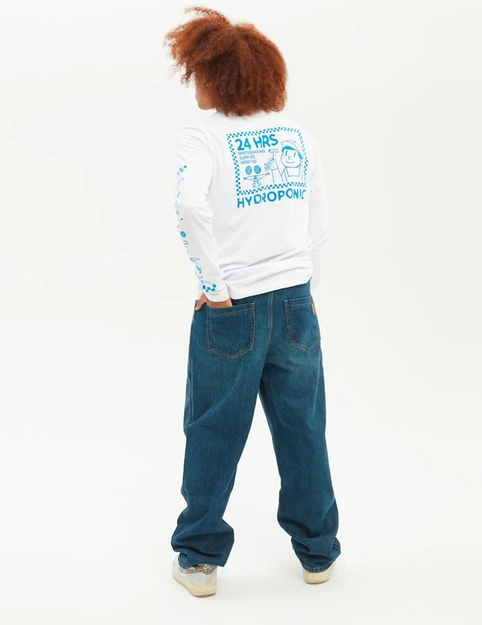 Pantalón HYDROPONIC WISDOM - Dark used Denim - Imagen 5
