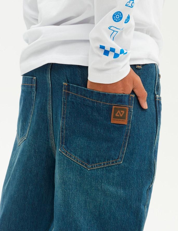 Pantalón HYDROPONIC WISDOM - Dark used Denim - Imagen 6