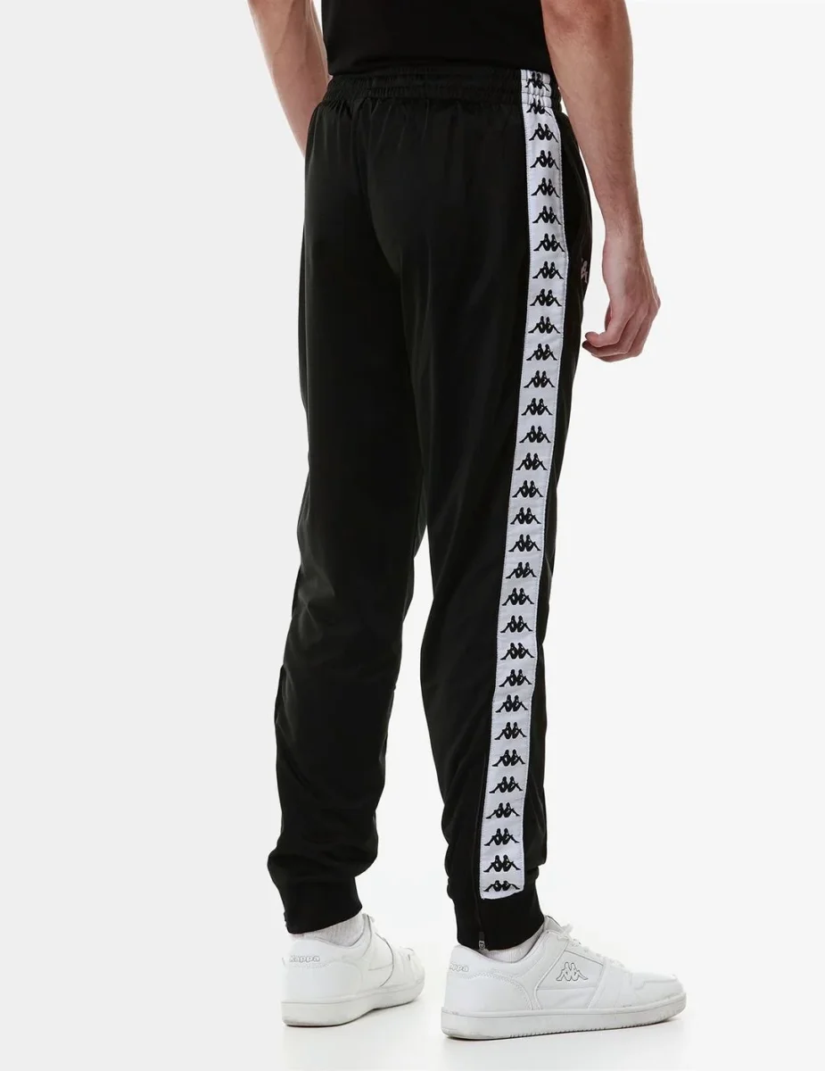 Pantalón KAPPA RASTORIA SLIM - Black/White - Imagen 3