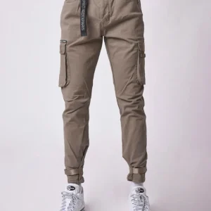 Pantalón Project X Paris 1990006 CARGO VELCRO - Beige
