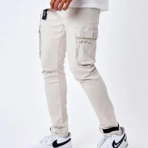 Pantalón PROJECT x PARIS 1990006 CARGO VELCRO - Beige