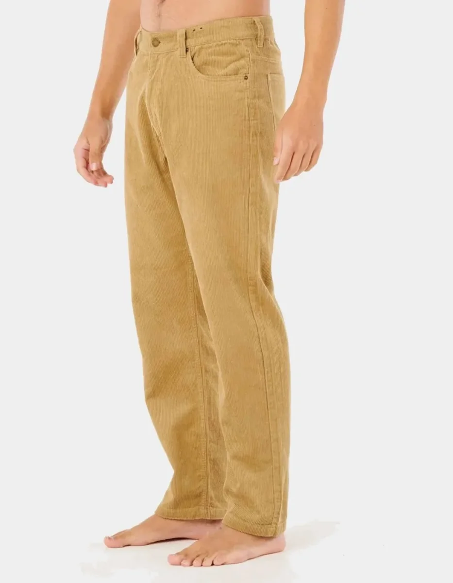 Pantalón RIP CURL CLASSIC SURF CORD - Dark Khaki - Imagen 4