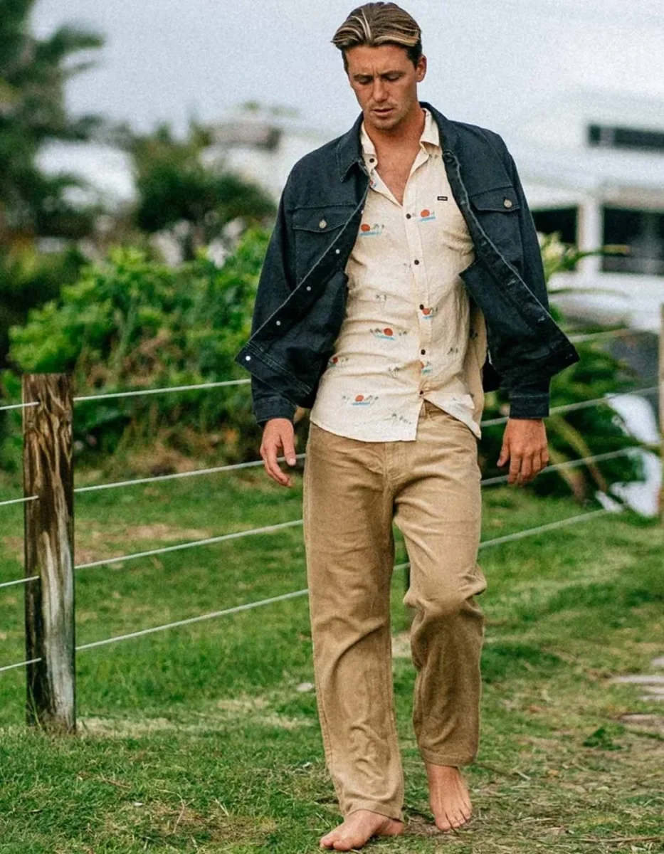 Pantalón RIP CURL CLASSIC SURF CORD - Dark Khaki - Imagen 6