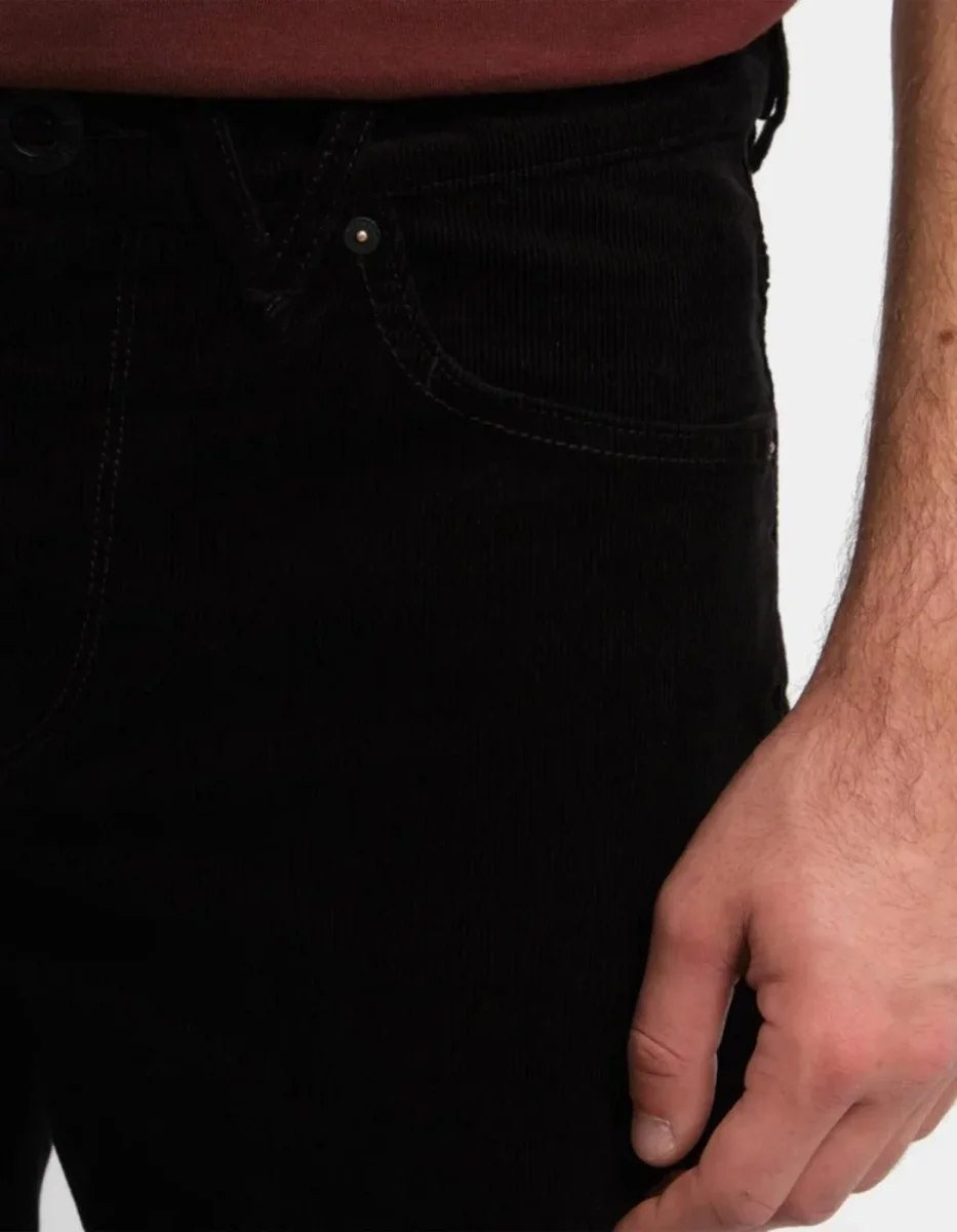 Pantalón VOLCOM SOLVER 5 POCKET CORD - Black - Imagen 5