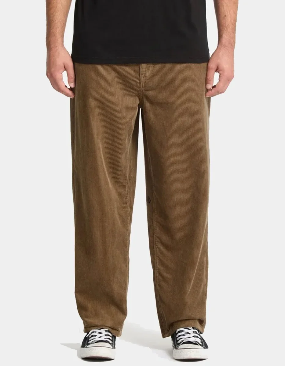 Pantalón VOLCOM BILLOW TAPERED CORD - Ermine - Imagen 2