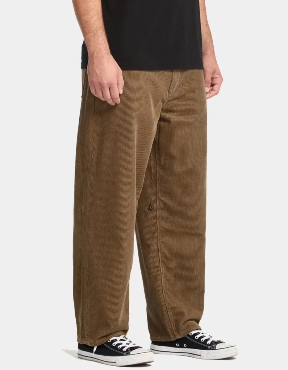 Pantalón VOLCOM BILLOW TAPERED CORD - Ermine - Imagen 4