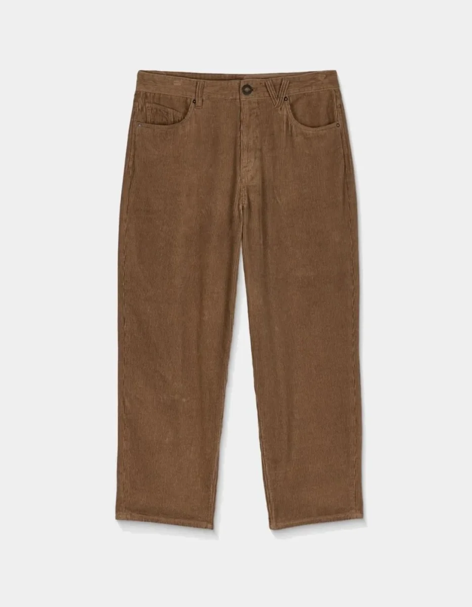 Pantalón VOLCOM BILLOW TAPERED CORD - Ermine - Imagen 6