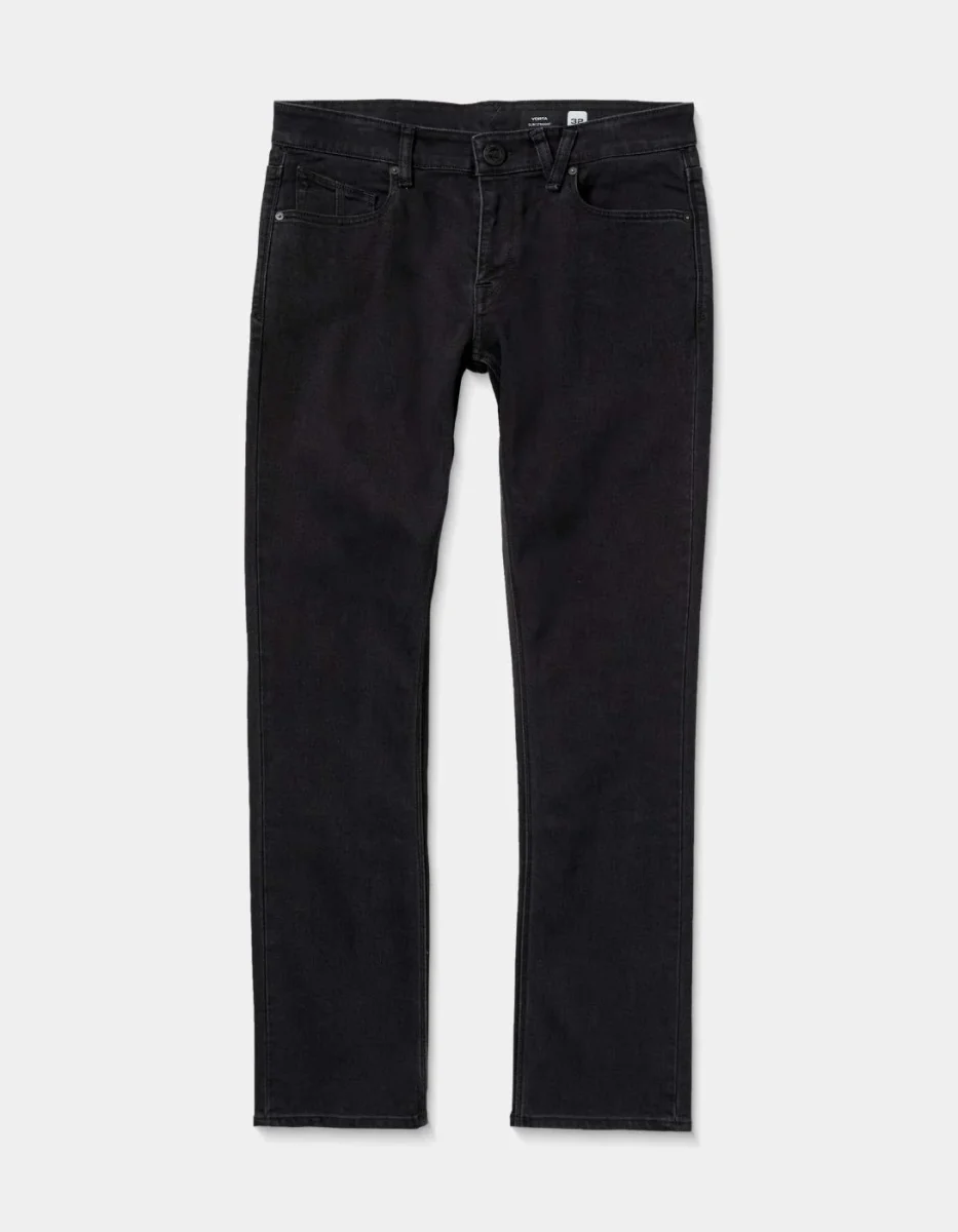 Pantalón VOLCOM VORTA DENIM - Black Out - Imagen 8
