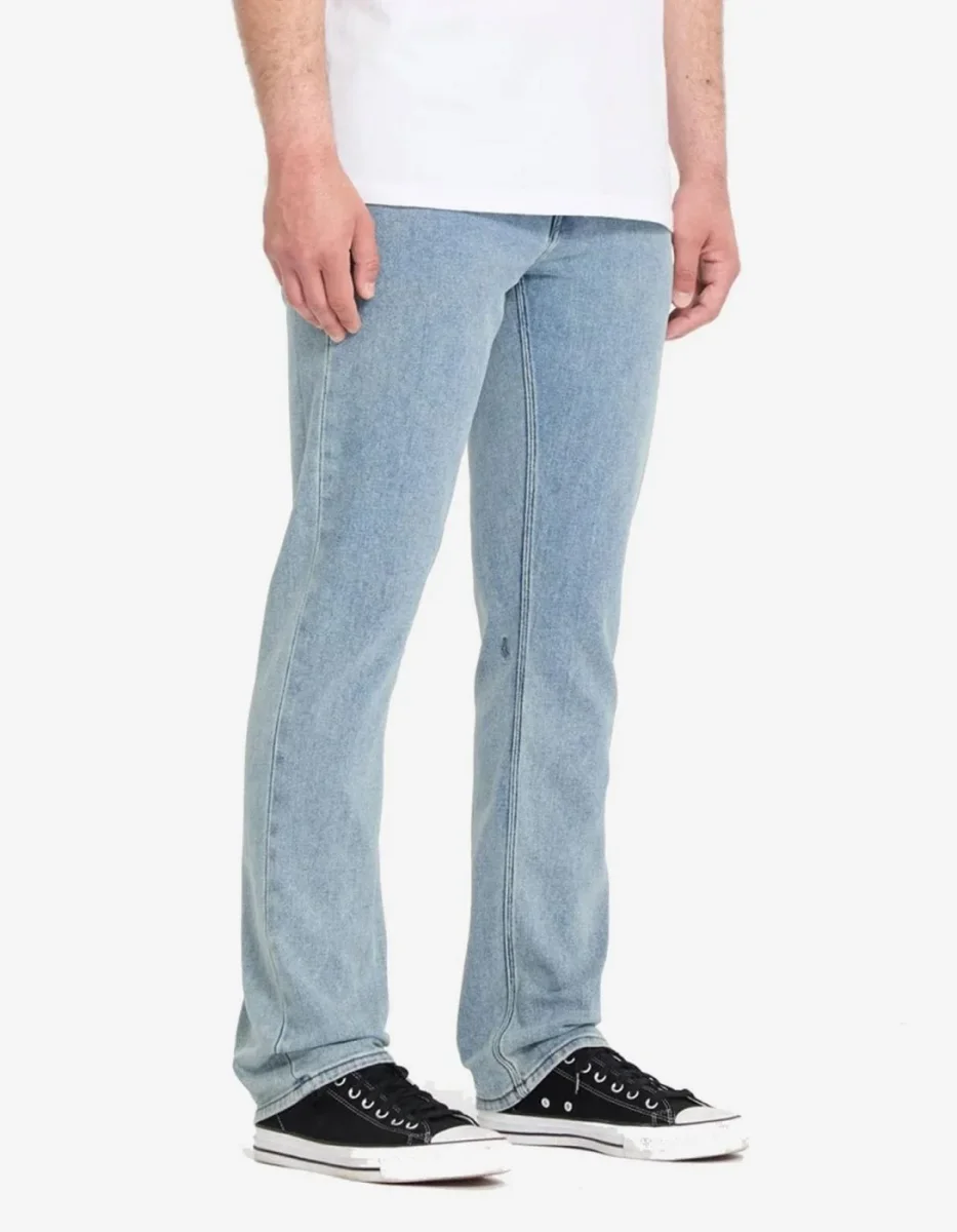 Pantalón VOLCOM VORTA DENIM - Dust Bowl Indigo - Imagen 3