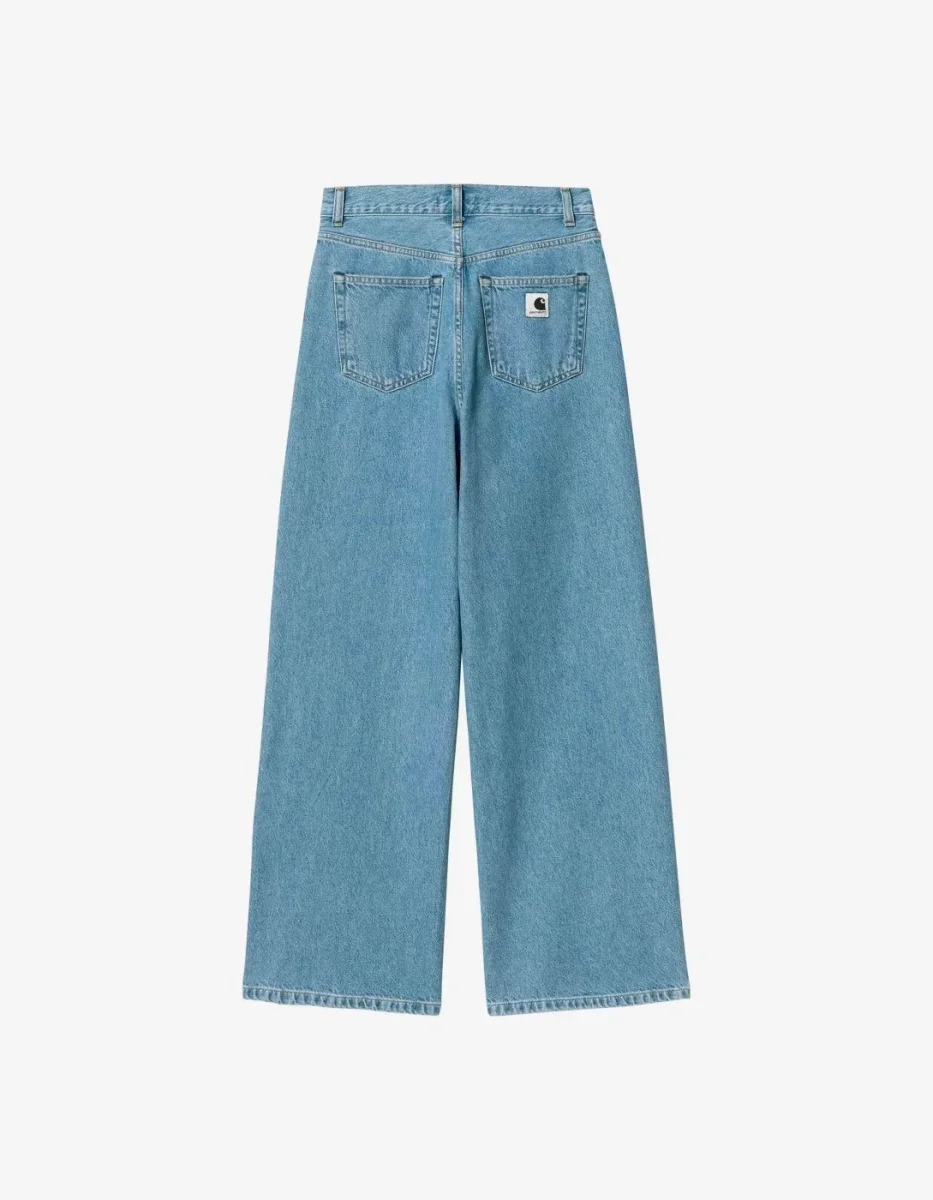 Pantalón CARHARTT WIP W' JANE - Blue Heavy Stone - Imagen 7