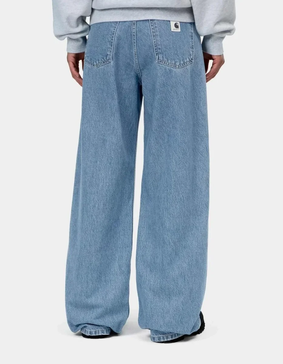 Pantalón CARHARTT WIP W' JANE - Blue Heavy Stone Wash - Imagen 3