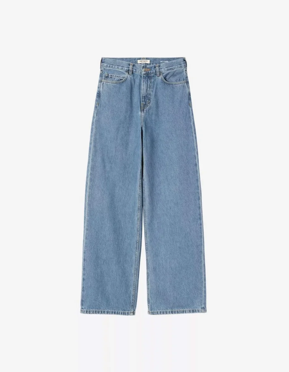 Pantalón CARHARTT WIP W' JANE - Blue Heavy Stone Wash - Imagen 6
